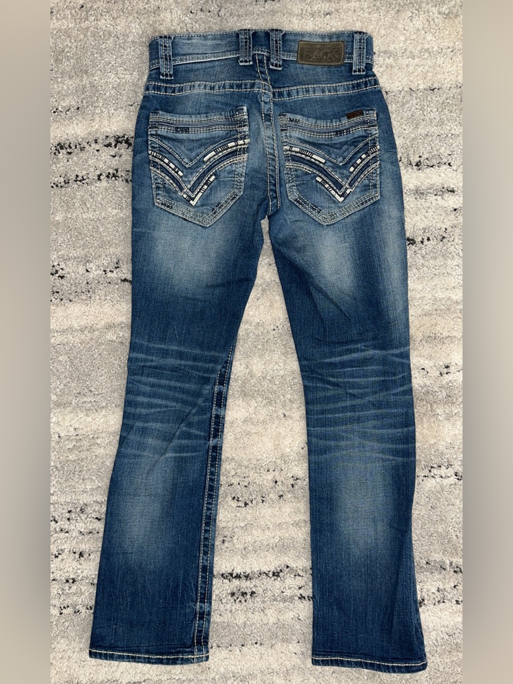 Buckle Black Men’s Bootcut Jeans